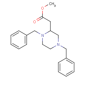 CAS No:183742-32-7 methyl 2-(1,4-dibenzylpiperazin-2-yl)acetate