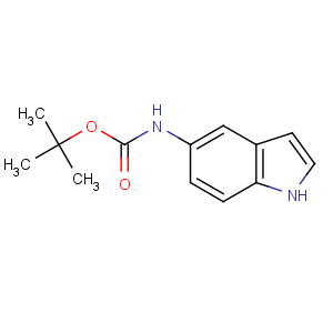CAS No:184031-16-1 tert-butyl N-(1H-indol-5-yl)carbamate