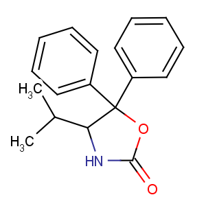 CAS No:184346-45-0 (4S)-5,5-diphenyl-4-propan-2-yl-1,3-oxazolidin-2-one