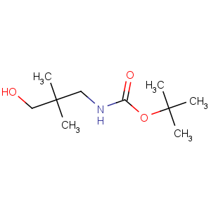 CAS No:184357-44-6 Carbamic acid,N-(3-hydroxy-2,2-dimethylpropyl)-, 1,1-dimethylethyl ester