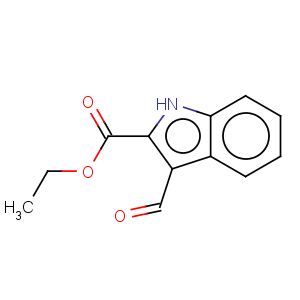 CAS No:18450-27-6 1H-Indole-2-carboxylicacid, 3-formyl-, ethyl ester