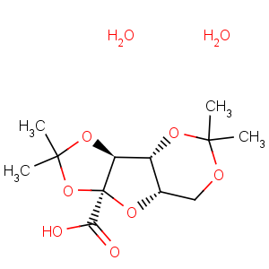 CAS No:18467-77-1 a-L-xylo-2-Hexulofuranosonic acid,2,3:4,6-bis-O-(1-methylethylidene)-