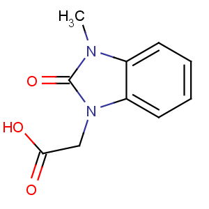 CAS No:1848-90-4 2-(3-methyl-2-oxobenzimidazol-1-yl)acetic acid