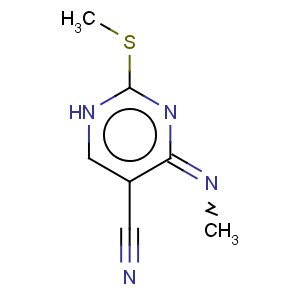 CAS No:185040-27-1 4-(methylamino)-2-(methylsulfanyl)pyrimidine-5-carbonitrile