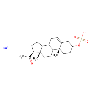 CAS No:1852-38-6 Pregn-5-en-20-one,3-(sulfooxy)-, sodium salt (1:1), (3b)-