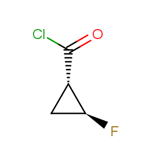 CAS No:185225-82-5 Cyclopropanecarbonylchloride, 2-fluoro-, (1S-trans)- (9CI)