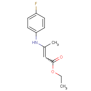 CAS No:18529-17-4 ethyl 3-(4-fluoroanilino)but-2-enoate