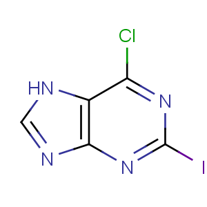 CAS No:18552-90-4 6-chloro-2-iodo-7H-purine