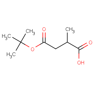 CAS No:185836-75-3 (2R)-2-methyl-4-[(2-methylpropan-2-yl)oxy]-4-oxobutanoic acid