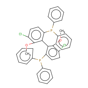 CAS No:185913-97-7 Phosphine,1,1'-[(1R)-5,5'-dichloro-6,6'-dimethoxy[1,1'-biphenyl]-2,2'-diyl]bis[1,1-diphenyl-