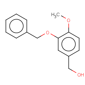 CAS No:1860-60-2 Benzenemethanol,4-methoxy-3-(phenylmethoxy)-