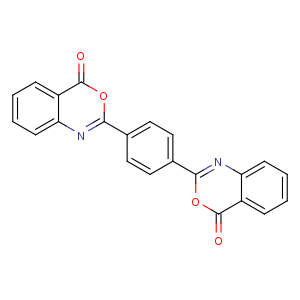 CAS No:18600-59-4 2-[4-(4-oxo-3,1-benzoxazin-2-yl)phenyl]-3,1-benzoxazin-4-one