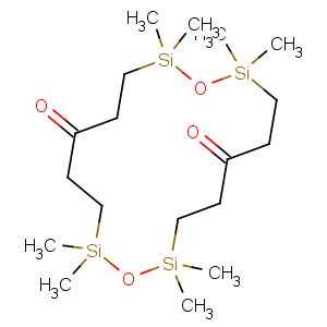 CAS No:18623-13-7 1,9-Dioxa-2,8,10,16-tetrasilacyclohexadecane-5,13-dione,2,2,8,8,10,10,16,16-octamethyl-