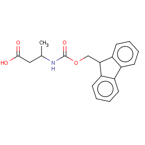 CAS No:186320-18-3 Butanoic acid, 3-[[(9H-fluoren-9-ylmethoxy)carbonyl]amino]-