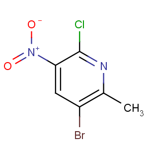 CAS No:186413-75-2 5-bromo-2-chloro-6-methyl-3-nitropyridine