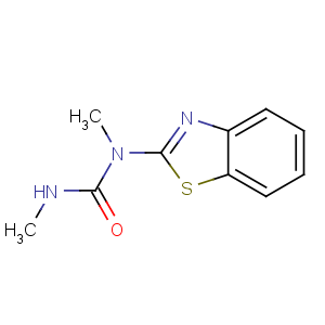 CAS No:18691-97-9 1-(1,3-benzothiazol-2-yl)-1,3-dimethylurea