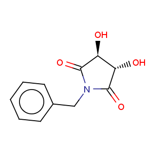 CAS No:187032-53-7 2,5-Pyrrolidinedione,3,4-dihydroxy-1-(phenylmethyl)-, (3S,4S)-