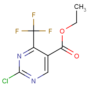 CAS No:187035-79-6 ethyl 2-chloro-4-(trifluoromethyl)pyrimidine-5-carboxylate