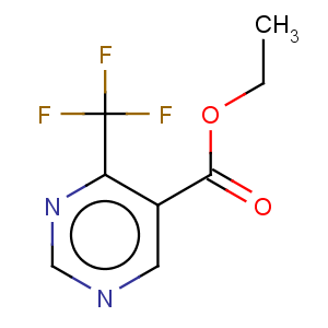 CAS No:187035-81-0 5-Pyrimidinecarboxylicacid, 4-(trifluoromethyl)-, ethyl ester