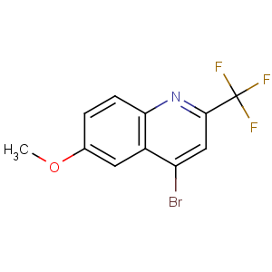 CAS No:18706-38-2 4-bromo-6-methoxy-2-(trifluoromethyl)quinoline