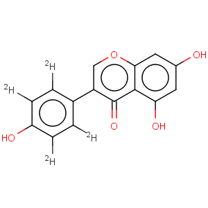 CAS No:187960-08-3 4H-1-Benzopyran-4-one,5,7-dihydroxy-3-(4-hydroxyphenyl-2,3,5,6-d4)-