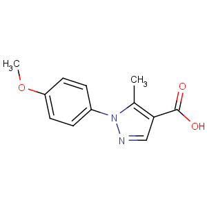 CAS No:187998-64-7 1-(4-methoxyphenyl)-5-methylpyrazole-4-carboxylic acid