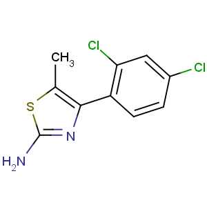 CAS No:188120-61-8 4-(2,4-dichlorophenyl)-5-methyl-1,3-thiazol-2-amine