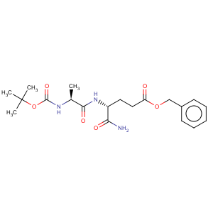 CAS No:18814-49-8 D-a-Glutamine,N-[(1,1-dimethylethoxy)carbonyl]-L-alanyl-, phenylmethyl ester