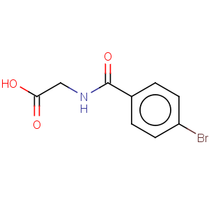 CAS No:18815-75-3 Glycine,N-(4-bromobenzoyl)-