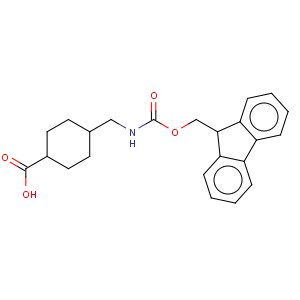 CAS No:188715-40-4 Cyclohexanecarboxylicacid, 4-[[[(9H-fluoren-9-ylmethoxy)carbonyl]amino]methyl]-