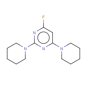 CAS No:188987-72-6 Pyrimidine,4-fluoro-2,6-di-1-piperidinyl-