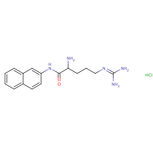 CAS No:18905-73-2 (2S)-2-amino-5-(diaminomethylideneamino)-N-naphthalen-2-ylpentanamide