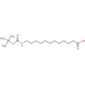 CAS No:18934-81-1 Dodecanoic acid,12-[[(1,1-dimethylethoxy)carbonyl]amino]-