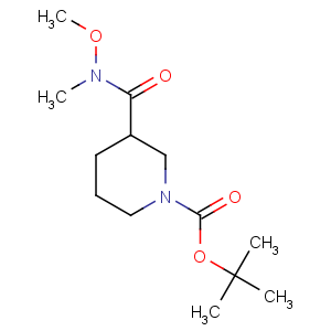 CAS No:189442-78-2 tert-butyl 3-[methoxy(methyl)carbamoyl]piperidine-1-carboxylate