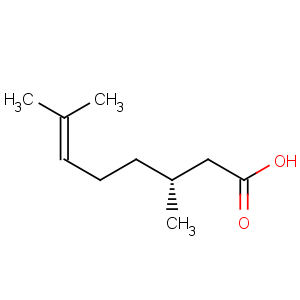 CAS No:18951-85-4 6-Octenoic acid,3,7-dimethyl-, (3R)-
