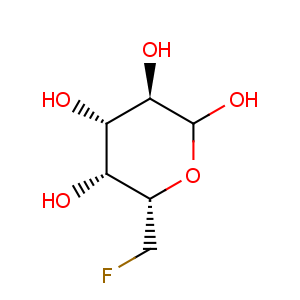 CAS No:18961-68-7 Galactopyranose,6-deoxy-6-fluoro-, D- (8CI)