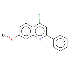 CAS No:189816-05-5 Quinoline,4-chloro-7-methoxy-2-phenyl-