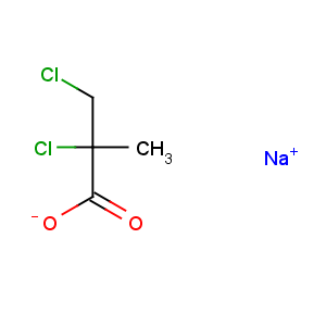 CAS No:1899-36-1 Propanoic acid,2,3-dichloro-2-methyl-, sodium salt (1:1)