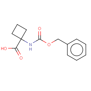 CAS No:190004-53-6 Cyclobutanecarboxylicacid, 1-[[(phenylmethoxy)carbonyl]amino]-