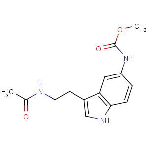 CAS No:190277-13-5 methyl N-[3-(2-acetamidoethyl)-1H-indol-5-yl]carbamate