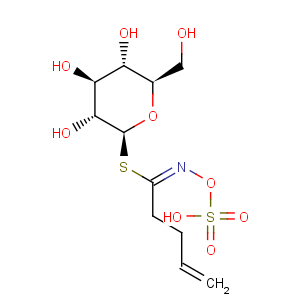 CAS No:19041-09-9 b-D-Glucopyranose, 1-thio-,1-[N-(sulfooxy)-4-pentenimidate]