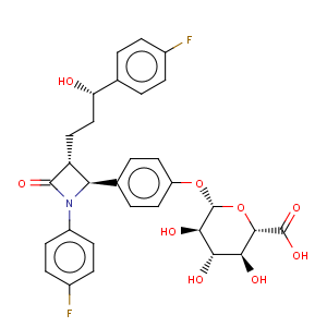 CAS No:190448-57-8 b-D-Glucopyranosiduronic acid,4-[(2S,3R)-1-(4-fluorophenyl)-3-[(3S)-3-(4-fluorophenyl)-3-hydroxypropyl]-4-oxo-2-azetidinyl]phenyl