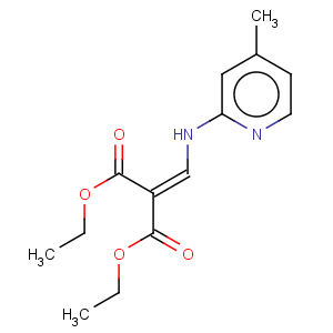 CAS No:19056-88-3 Propanedioic acid,2-[[(4-methyl-2-pyridinyl)amino]methylene]-, 1,3-diethyl ester