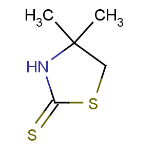 CAS No:1908-88-9 2-Thiazolidinethione,4,4-dimethyl-