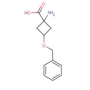 CAS No:191110-50-6 Cyclobutanecarboxylicacid, 1-amino-3-(phenylmethoxy)-