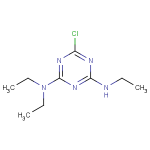 CAS No:1912-26-1 6-chloro-2-N,2-N,4-N-triethyl-1,3,5-triazine-2,4-diamine