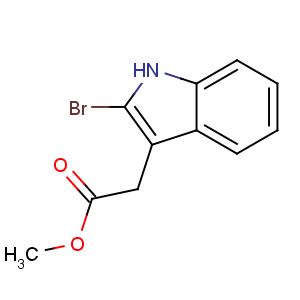 CAS No:1912-35-2 methyl 2-(2-bromo-1H-indol-3-yl)acetate