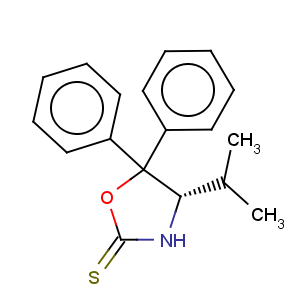 CAS No:191274-53-0 2-Oxazolidinethione,4-(1-methylethyl)-5,5-diphenyl-, (4S)-