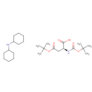CAS No:1913-12-8 4-tert-Butyl N-[(tert-butoxy)carbonyl]-L-aspartate dicyclohexylamine salt