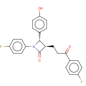 CAS No:191330-56-0 (3R,4S)-1-(4-Fluorophenyl)-3-[3-(4-fluorophenyl)-3-oxopropyl]-4-(4-hydroxyphenyl)azetidin-2-one